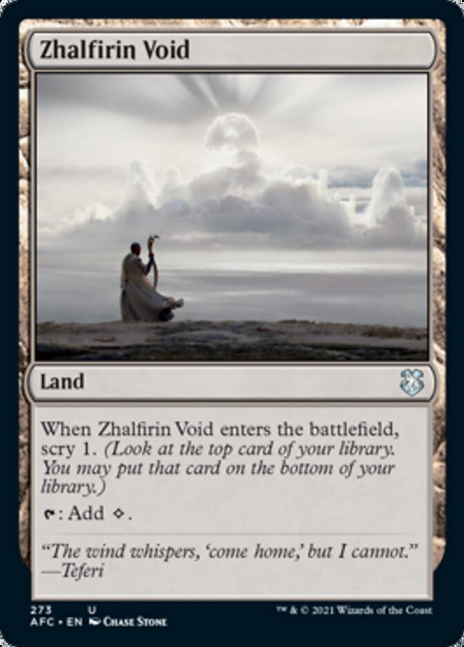 Zhalfirin Void [Dungeons & Dragons: Adventures in the Forgotten Realms Commander] | Game Haven TX