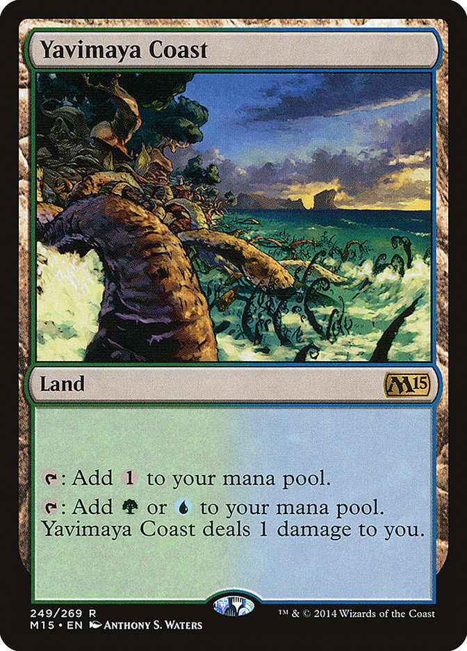 Yavimaya Coast [Magic 2015] | Game Haven TX