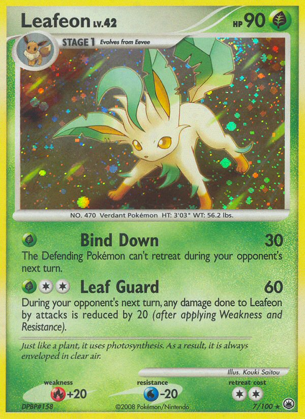 Leafeon (7/100) [Diamond & Pearl: Majestic Dawn] | Game Haven TX