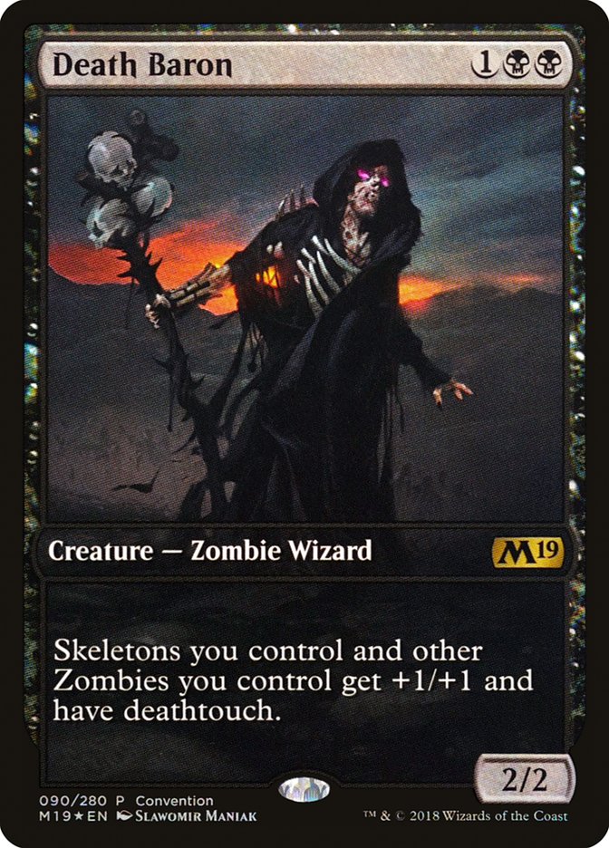 Death Baron [Core Set 2019 Promos] | Game Haven TX