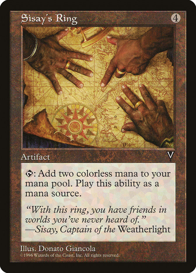 Sisay's Ring [Visions] | Game Haven TX