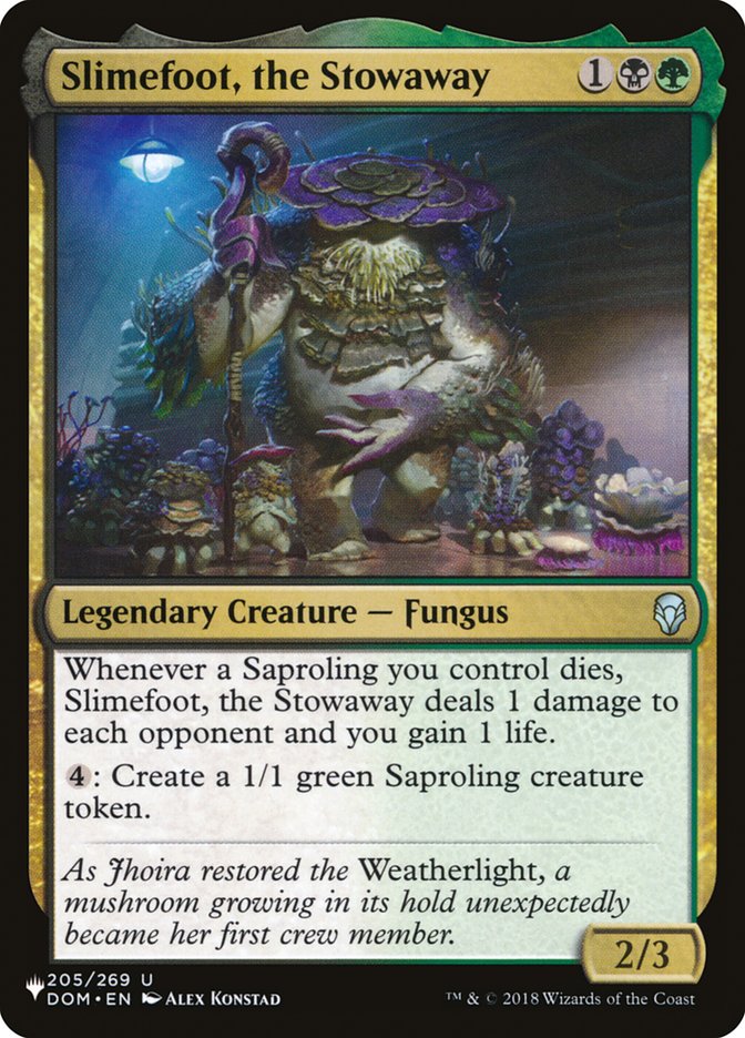 Slimefoot, the Stowaway [The List] | Game Haven TX