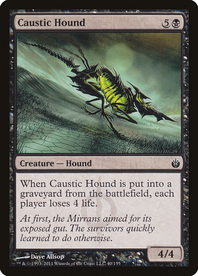Caustic Hound [Mirrodin Besieged] | Game Haven TX