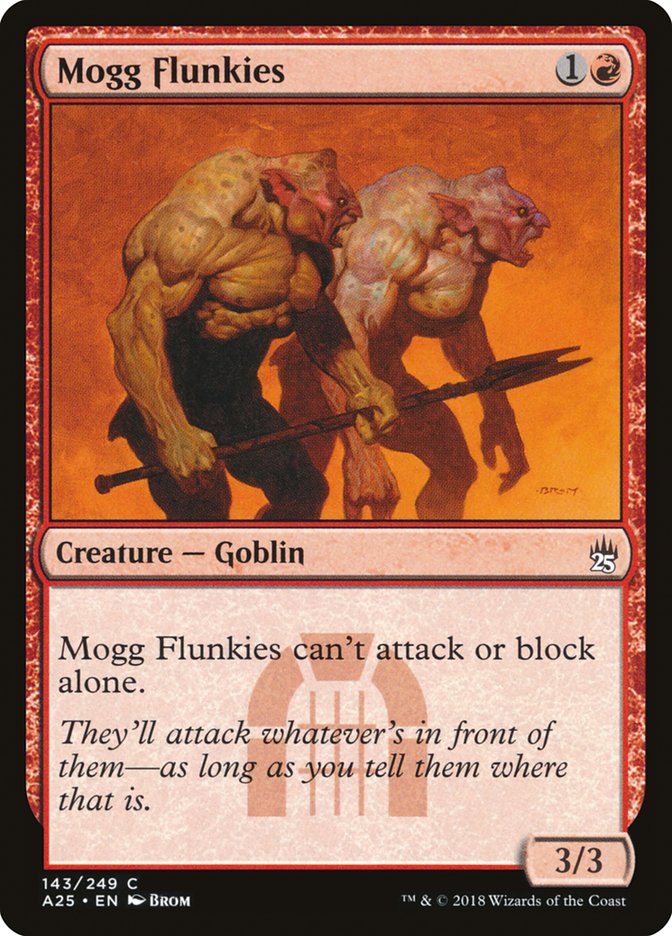 Mogg Flunkies [Masters 25] | Game Haven TX