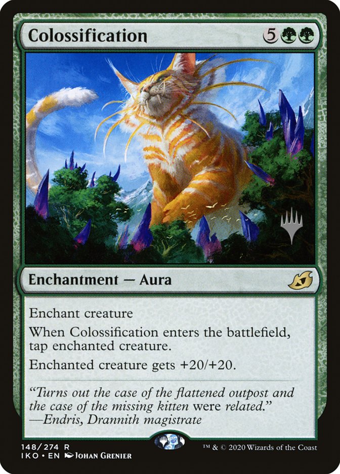 Colossification (Promo Pack) [Ikoria: Lair of Behemoths Promos] | Game Haven TX