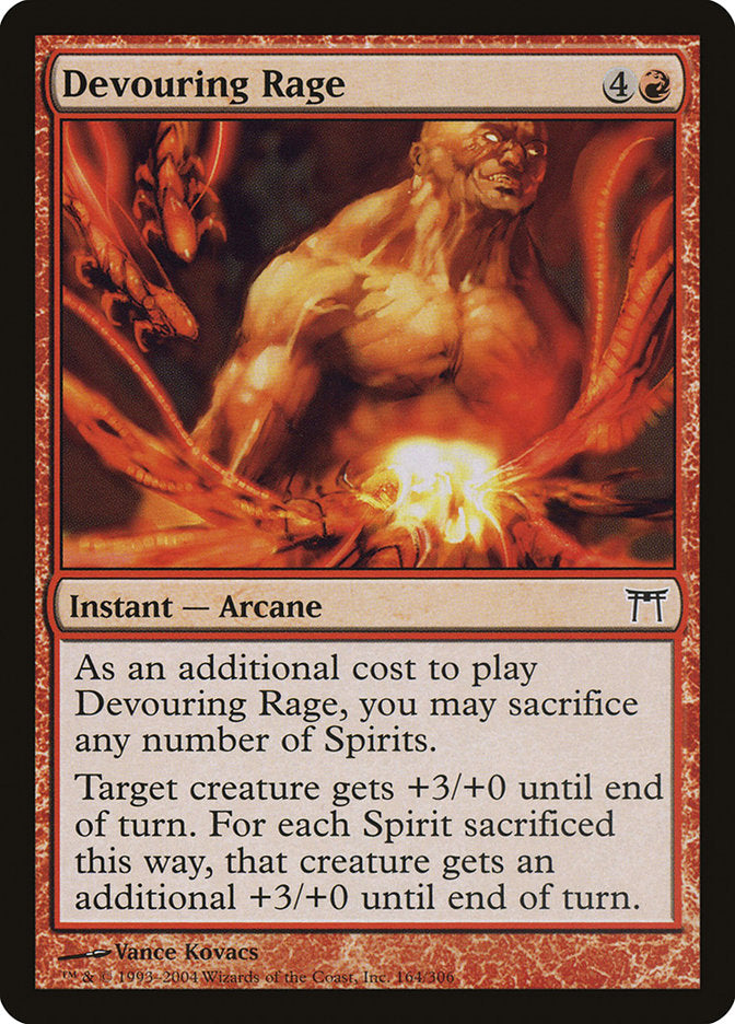 Devouring Rage [Champions of Kamigawa] | Game Haven TX