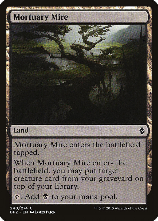 Mortuary Mire [Battle for Zendikar] | Game Haven TX
