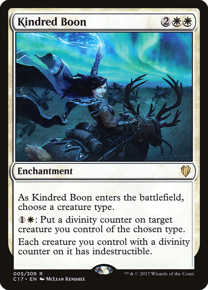 Kindred Boon [Commander 2017] | Game Haven TX