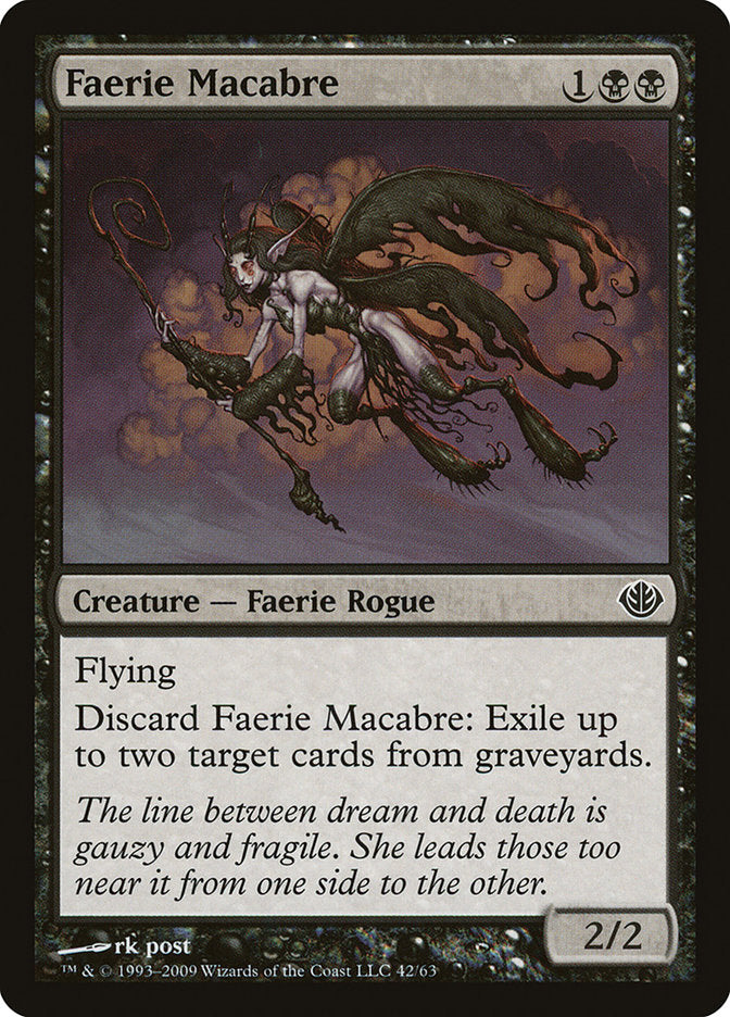 Faerie Macabre [Duel Decks: Garruk vs. Liliana] | Game Haven TX