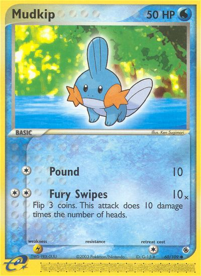 Mudkip (60/109) [EX: Ruby & Sapphire] | Game Haven TX