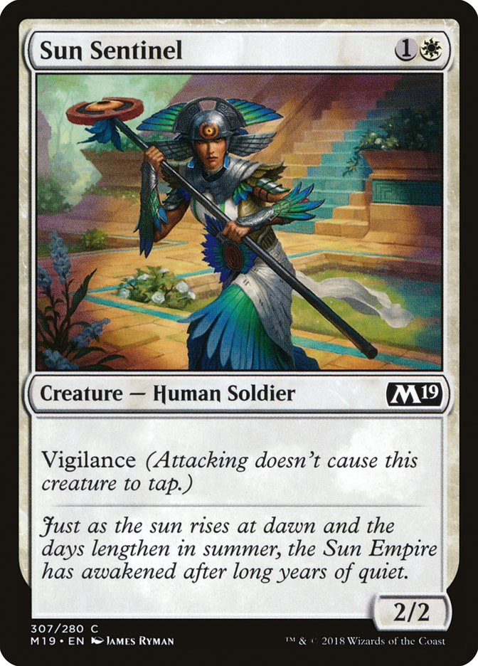 Sun Sentinel [Core Set 2019] | Game Haven TX