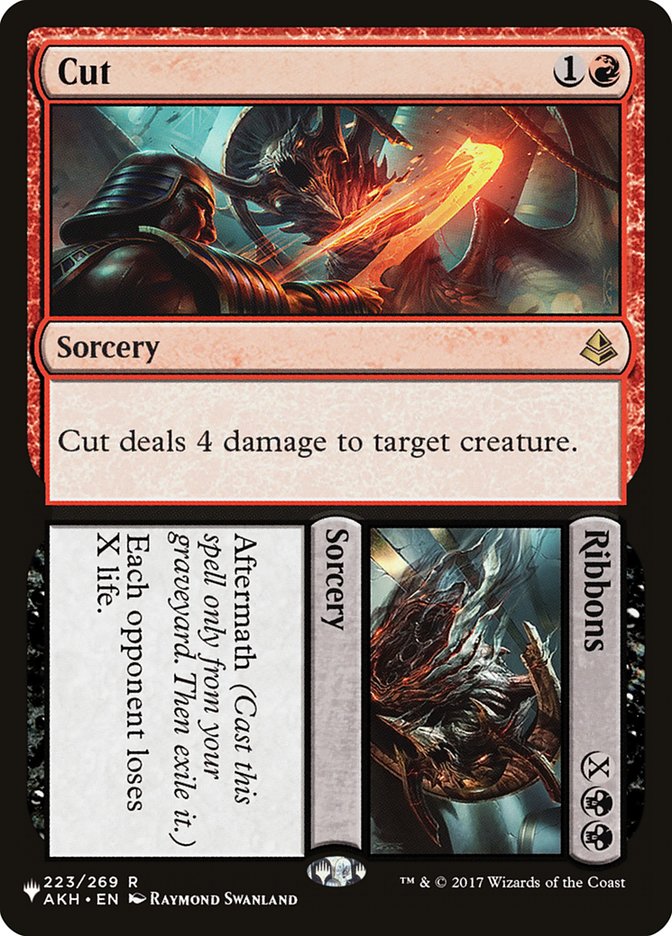 Cut // Ribbons [The List] | Game Haven TX