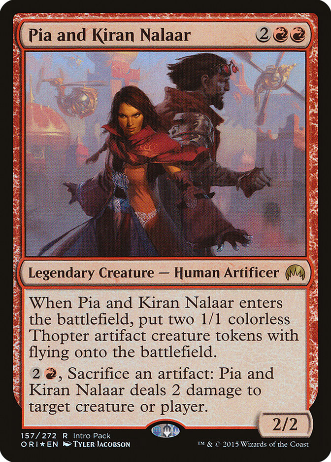 Pia and Kiran Nalaar [Magic Origins Promos] | Game Haven TX