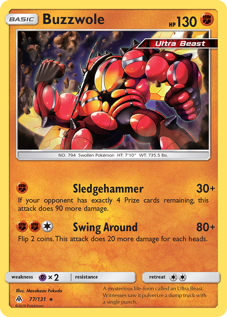 Buzzwole (77/131) [Sun & Moon: Forbidden Light] | Game Haven TX