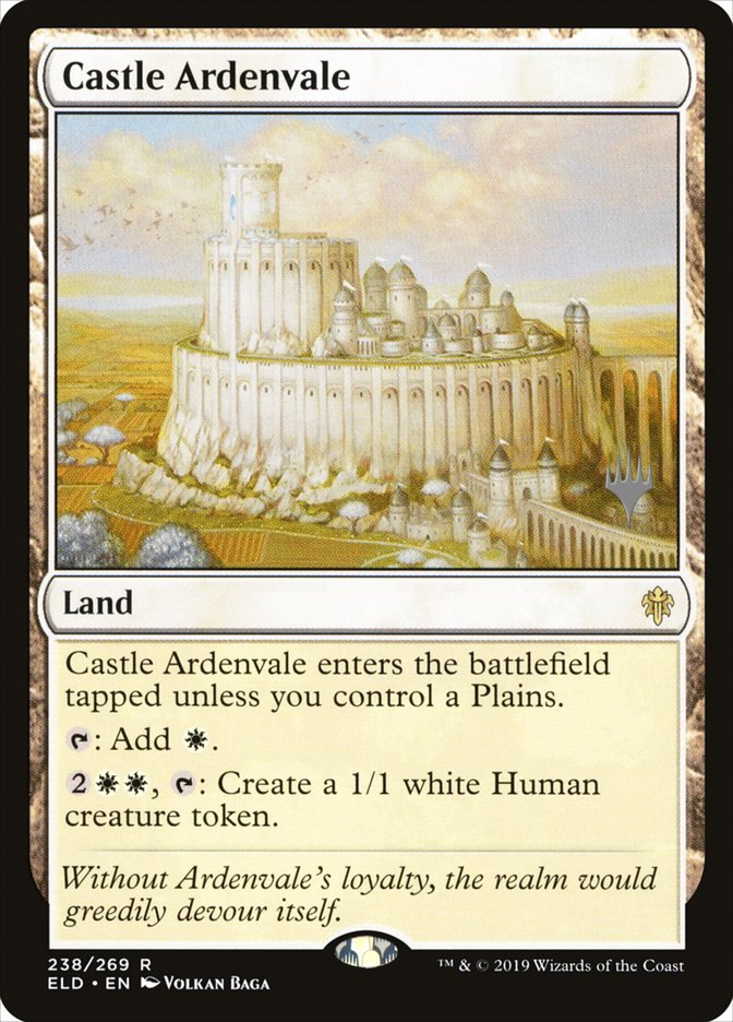 Castle Ardenvale (Promo Pack) [Throne of Eldraine Promos] | Game Haven TX