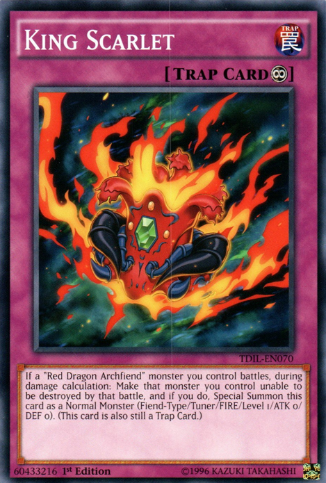 King Scarlet [TDIL-EN070] Common | Game Haven TX