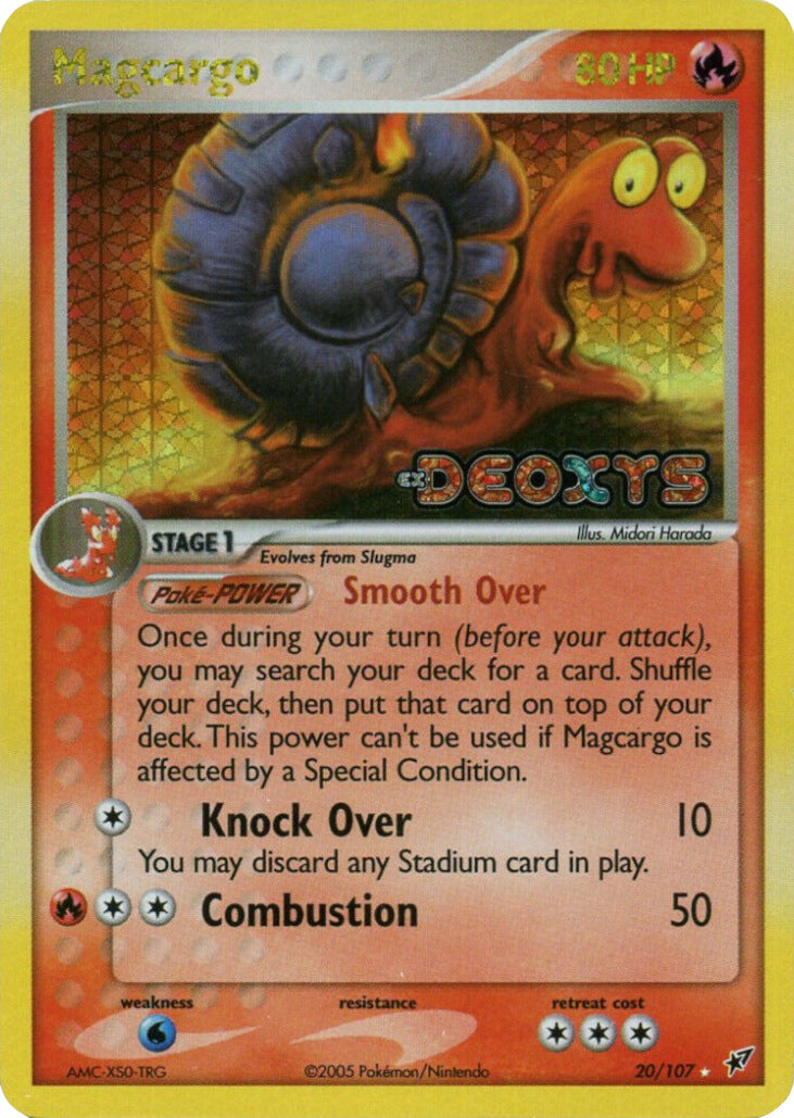 Magcargo (20/107) (Stamped) [EX: Deoxys] | Game Haven TX