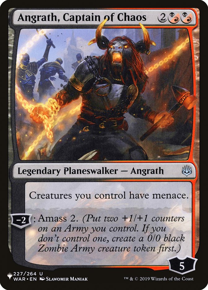 Angrath, Captain of Chaos [The List] | Game Haven TX
