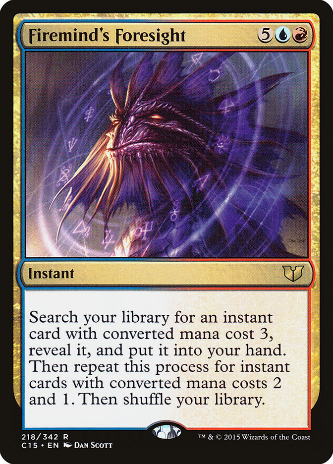 Firemind's Foresight [Commander 2015] | Game Haven TX