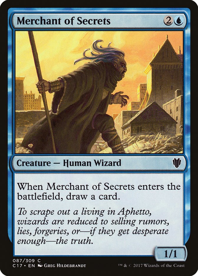 Merchant of Secrets [Commander 2017] | Game Haven TX