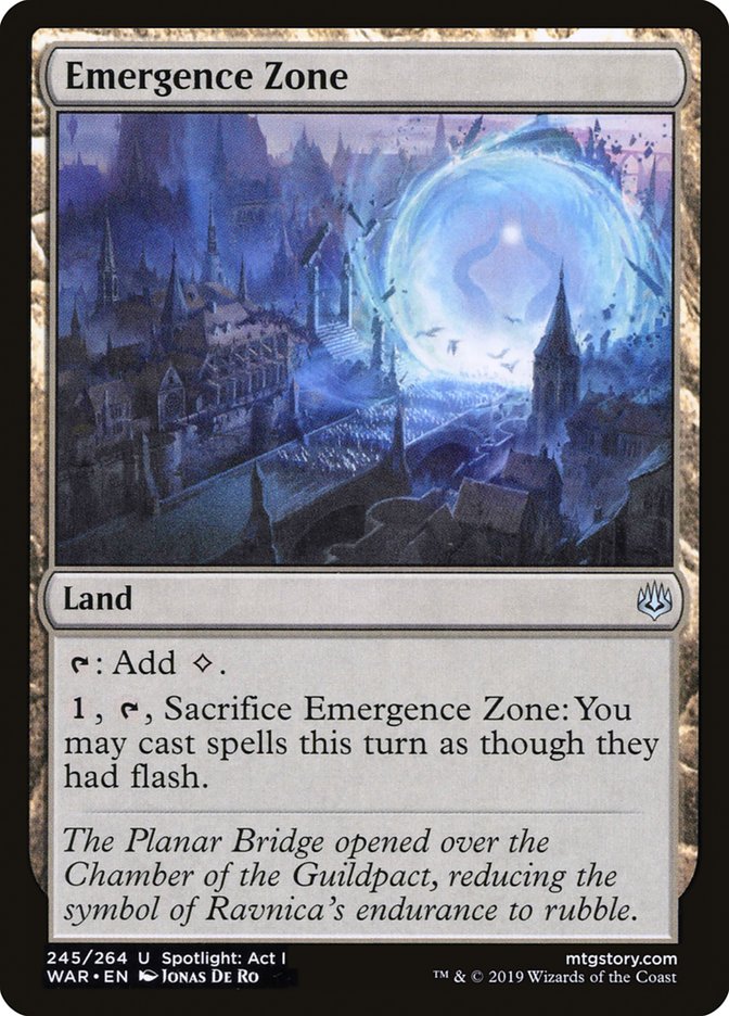 Emergence Zone [War of the Spark] | Game Haven TX
