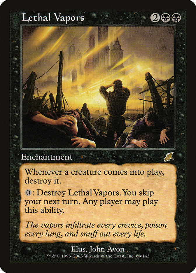 Lethal Vapors [Scourge] | Game Haven TX