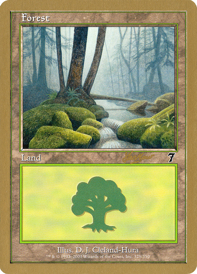 Forest (328) (Sim Han How) [World Championship Decks 2002] | Game Haven TX