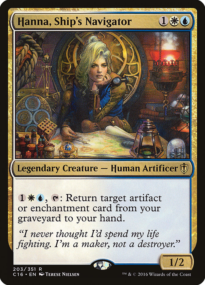 Hanna, Ship's Navigator [Commander 2016] | Game Haven TX