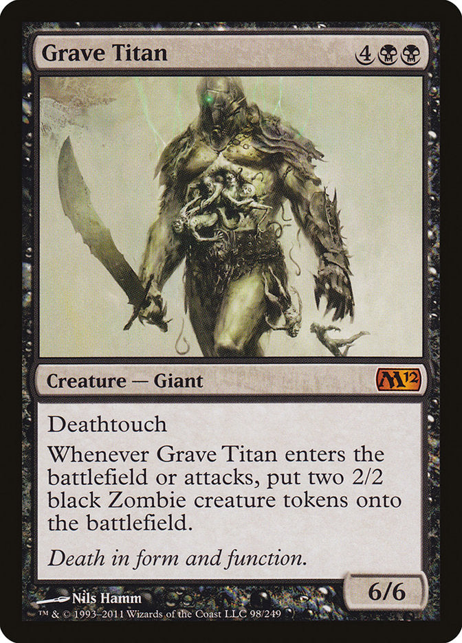 Grave Titan [Magic 2012] | Game Haven TX