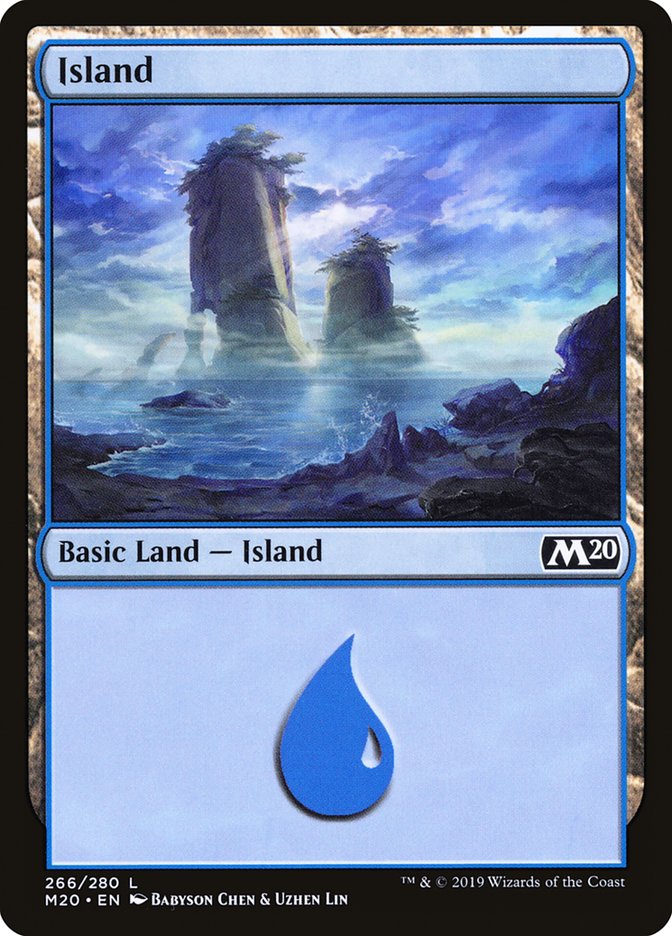 Island (266) [Core Set 2020] | Game Haven TX