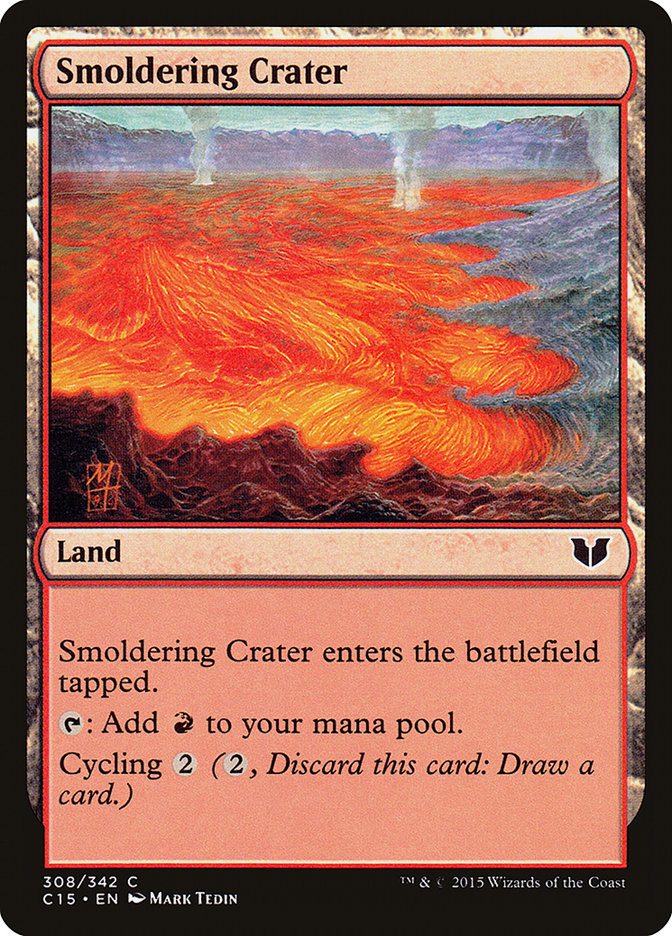 Smoldering Crater [Commander 2015] | Game Haven TX