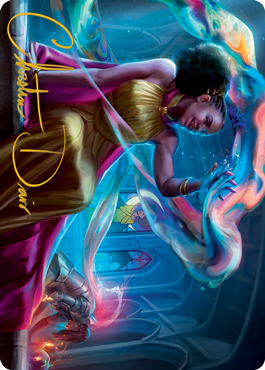 Radiant Epicure Art Card (Gold-Stamped Signature) [Modern Horizons 2 Art Series] | Game Haven TX