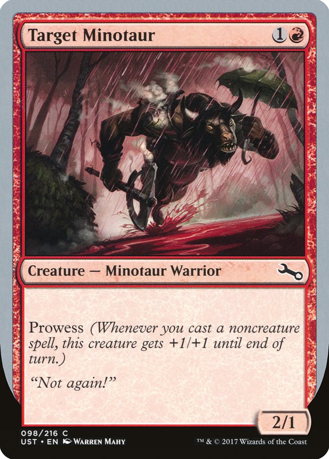 Target Minotaur [Unstable] | Game Haven TX