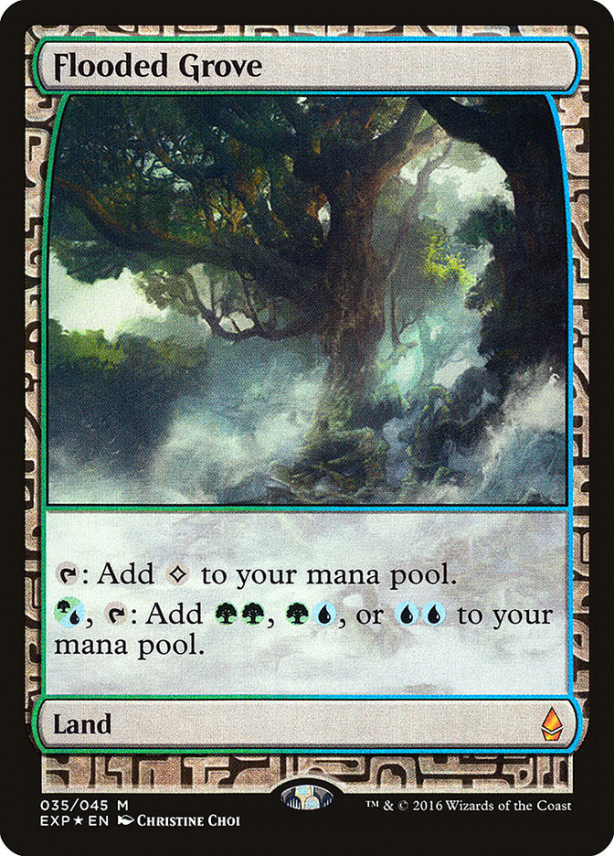 Flooded Grove [Zendikar Expeditions] | Game Haven TX