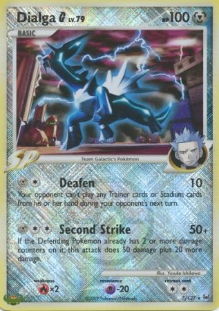 Dialga G (7/127) (League Promo) [Platinum: Base Set] | Game Haven TX