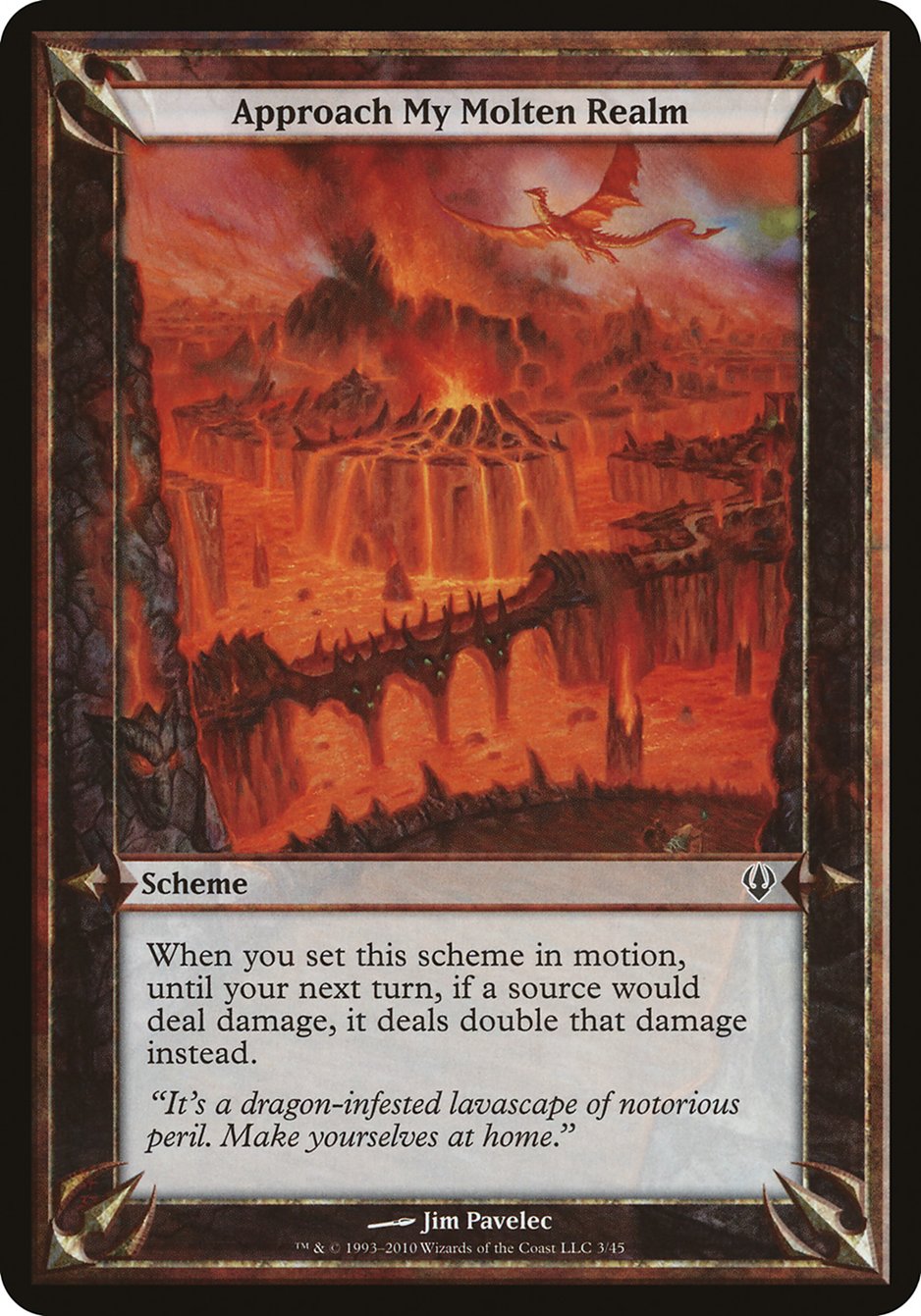 Approach My Molten Realm [Archenemy Schemes] | Game Haven TX