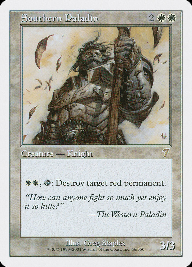 Southern Paladin [Seventh Edition] | Game Haven TX