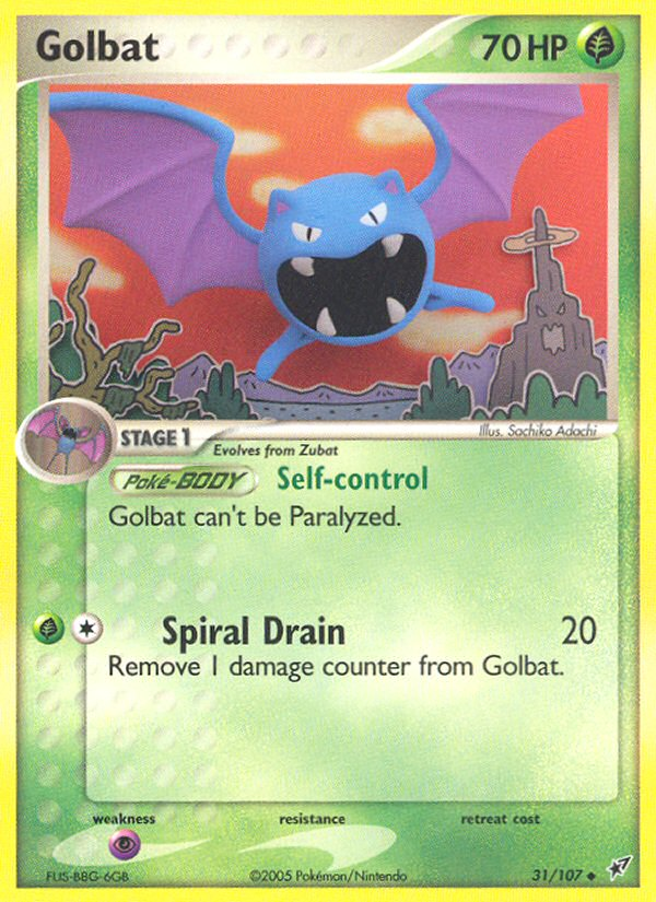 Golbat (31/107) [EX: Deoxys] | Game Haven TX