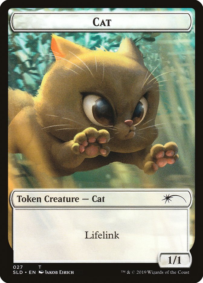 Cat (27) // Cat (28) Double-sided Token [Secret Lair Drop Series] | Game Haven TX