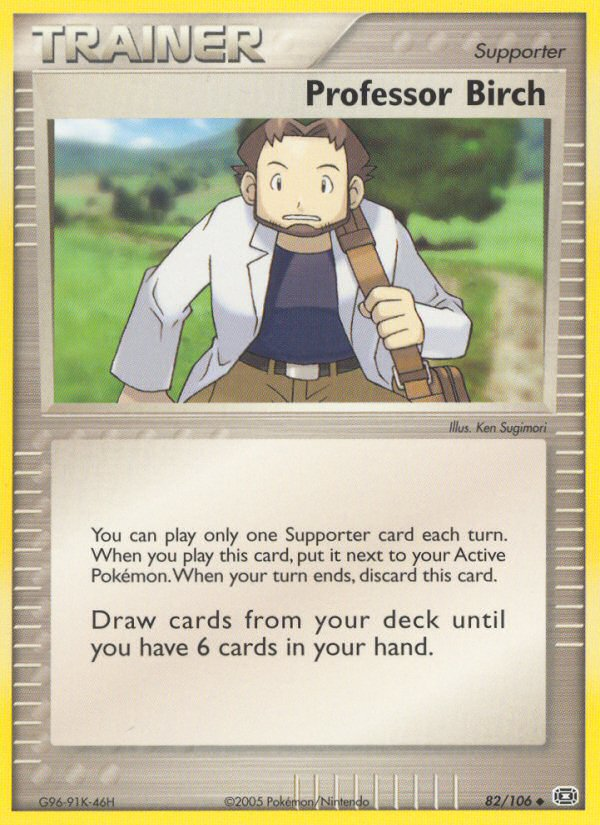 Professor Birch (82/106) [EX: Emerald] | Game Haven TX