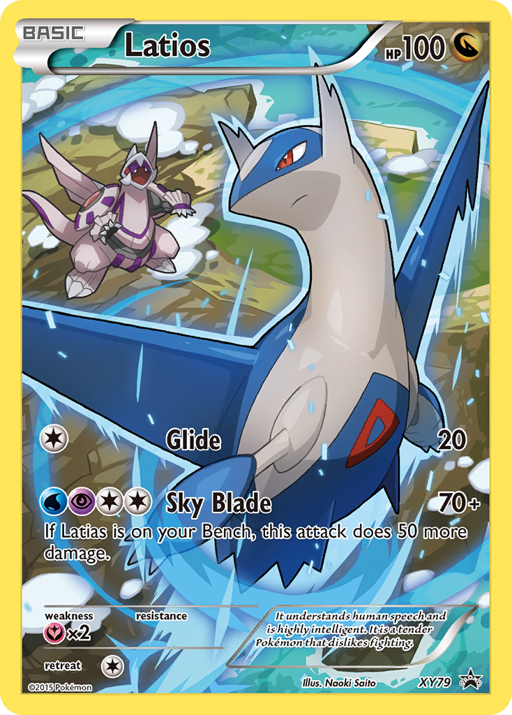 Latios (XY79) (Full Art Promo) [XY: Black Star Promos] | Game Haven TX