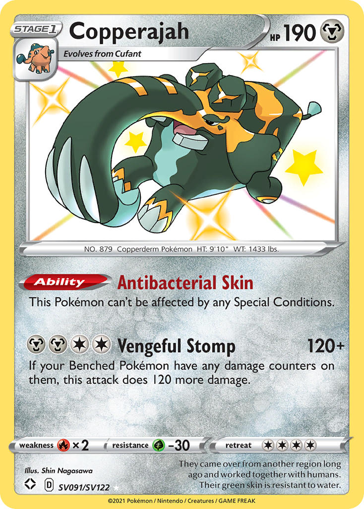 Copperajah (SV091/SV122) [Sword & Shield: Shining Fates] | Game Haven TX