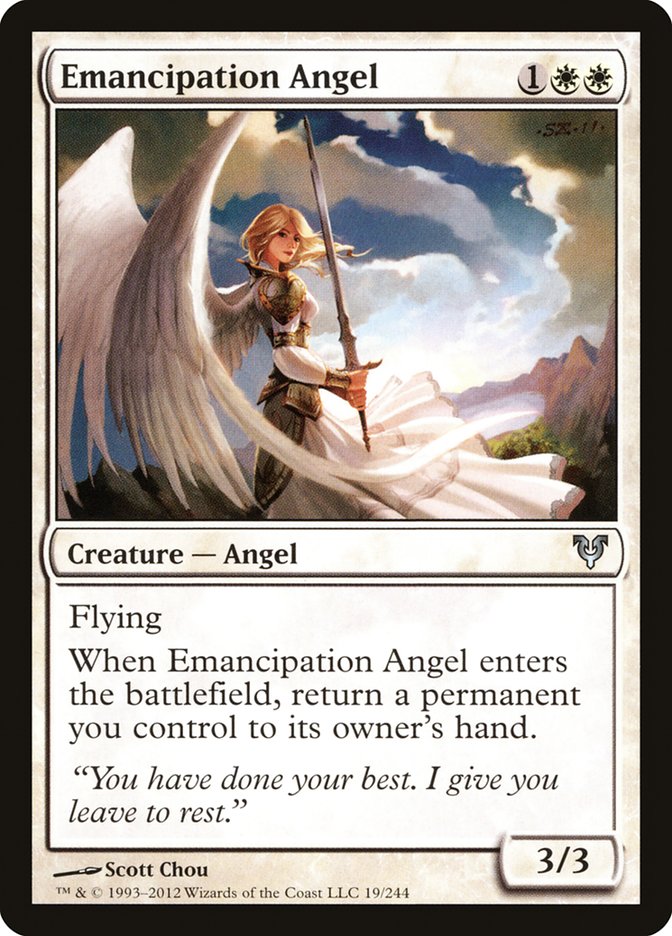 Emancipation Angel [Avacyn Restored] | Game Haven TX