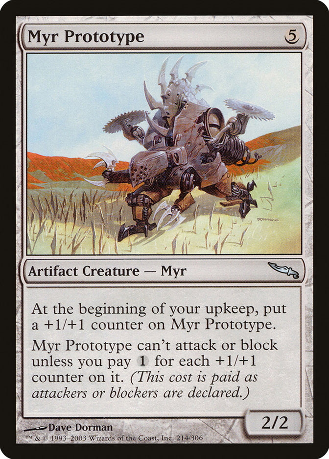 Myr Prototype [Mirrodin] | Game Haven TX