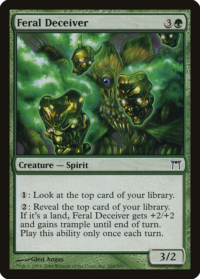 Feral Deceiver [Champions of Kamigawa] | Game Haven TX