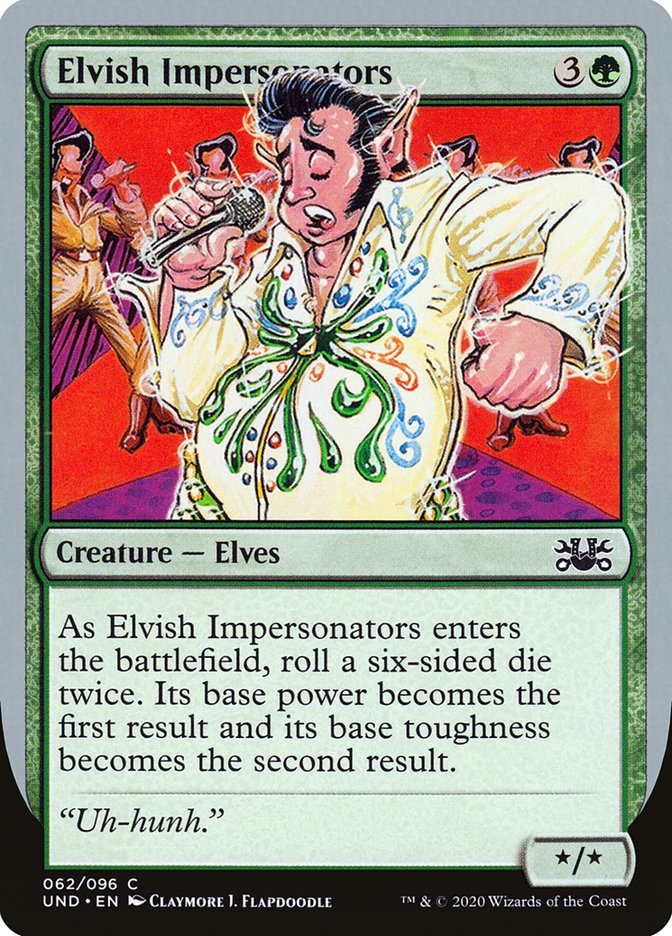 Elvish Impersonators [Unsanctioned] | Game Haven TX