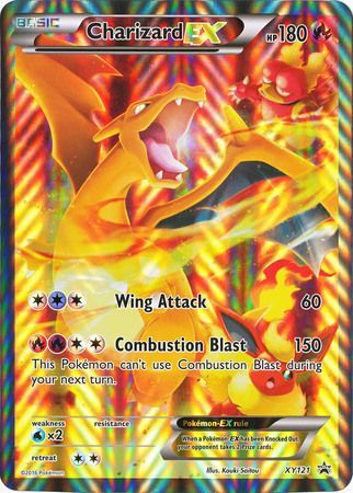 Charizard EX (XY121) (Jumbo Card) [XY: Black Star Promos] | Game Haven TX