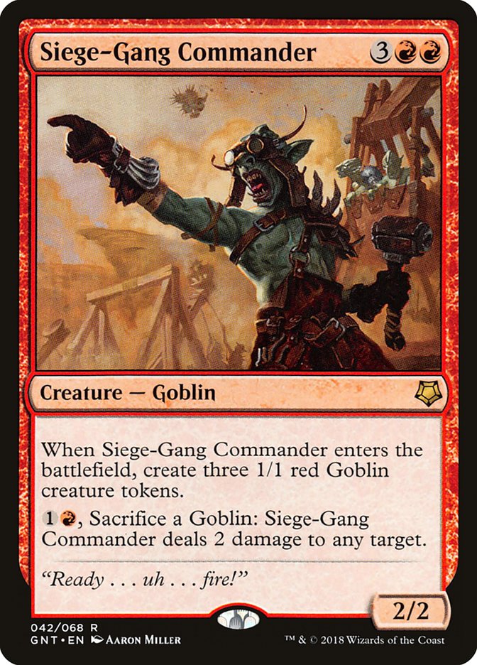 Siege-Gang Commander [Game Night] | Game Haven TX