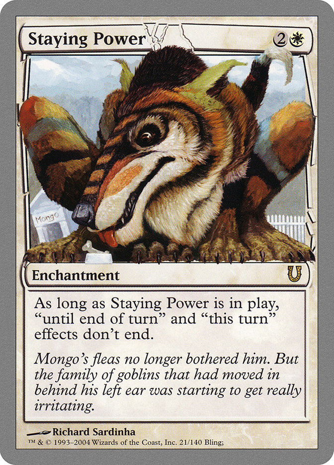 Staying Power [Unhinged] | Game Haven TX