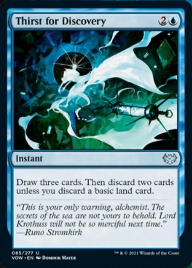 Thirst for Discovery [Innistrad: Crimson Vow] | Game Haven TX